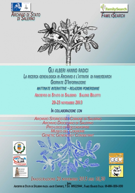 Gli alberi hanno radici. La ricerca genalogica in Archivio e l&#039;attività di FamilySearch
