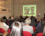 Un momento dell'iniziativa all'Archivio di Stato di Genova, 14 ottobre 2011.