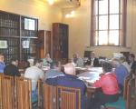 Un momento dell'incontro tenutosi all'Archivio di Stato di Pistoia-Sezione di Pescia il 12 ottobre 2011.