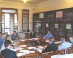 Un momento dell'incontro tenutosi all'Archivio di Stato di Pistoia-Sezione di Pescia il 12 ottobre 2011.