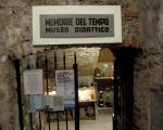 Locandina dell'iniziativa affissa presso il Museo Didattico Memoria del Tempo di Perosa Canavese (TO), che ha aderito alla mobilitazione.